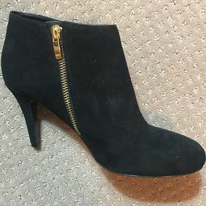 Audrey Brooke black suede boot